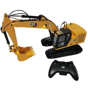 Diecast Masters 1/16 Cat 320 R/C Excavator W/Hammer Drill And Grappler 1