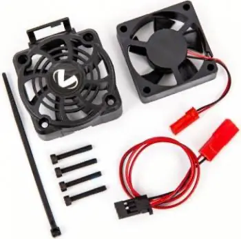 Traxxas Cooling Fan Kit W/Shroud: Fits 3483 Motor 1