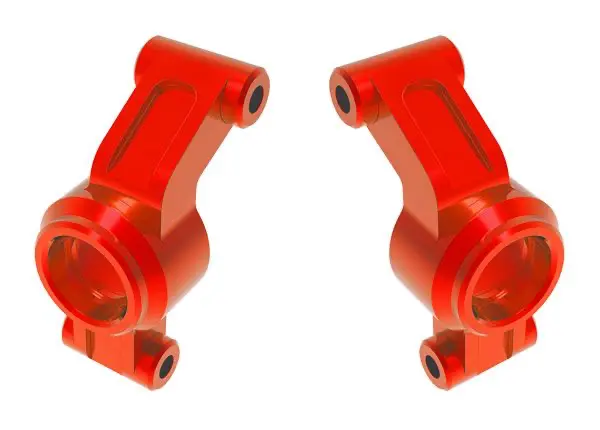 Traxxas Aluminum 6061-T6 Rear Stub Carriers L/R: Mini Maxx 5