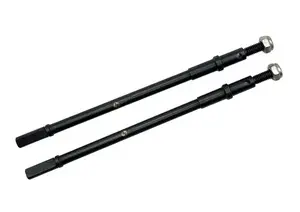 Racers Edge Steel Cnc Rear Driveshaft Set: Scx6 1