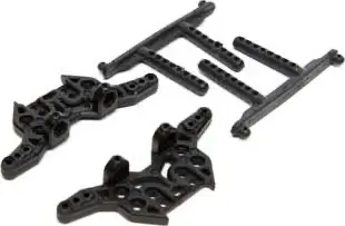 Revolution Front/Rear Shock Towers/Body Posts: 1/12 Forge 1