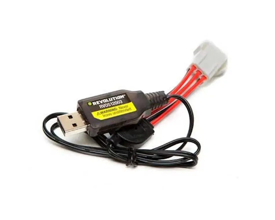 Revolution Usb Charger Liion: 1/12 2Wd Forge 1