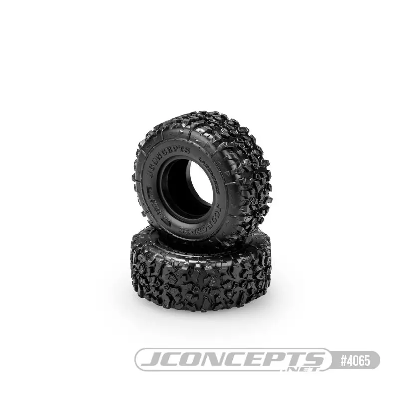 Jconcepts Landmines 1.0” Tires: Green Compound 57Mm Od: Trx-4M 1