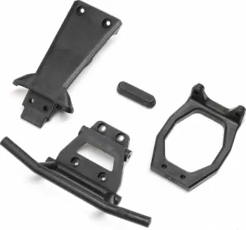 Losi Front Bumper, Brace And Skidplate: Hammer Rey 1