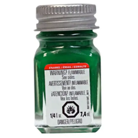 Testors Enamel Paint: Flat Beret Green 1