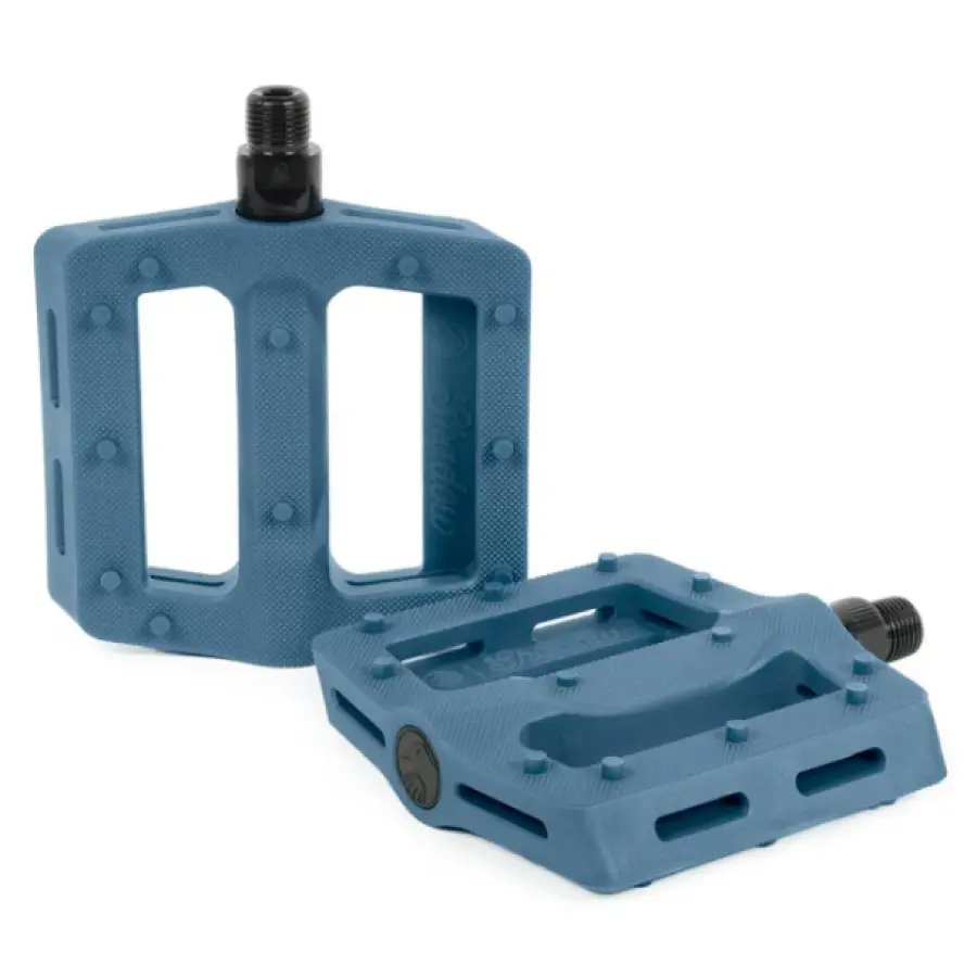 Shadow Surface Plastic Pedal: Blast Pop Blue 1