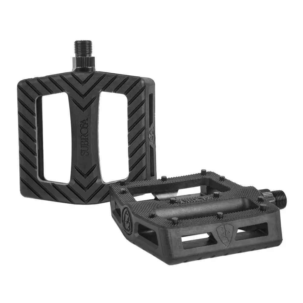 Subrosa Plastic Rose Pedal: Black 1