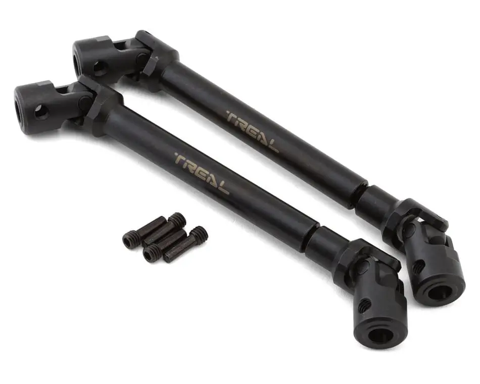 Treal Hd Hardened Steel Driveshaft Set: Scx6 1