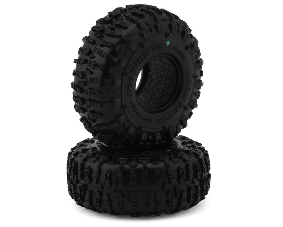Jconcepts Ruptures 1.0” Green Compound Micro Crawler Tires: 63Mm Od 1