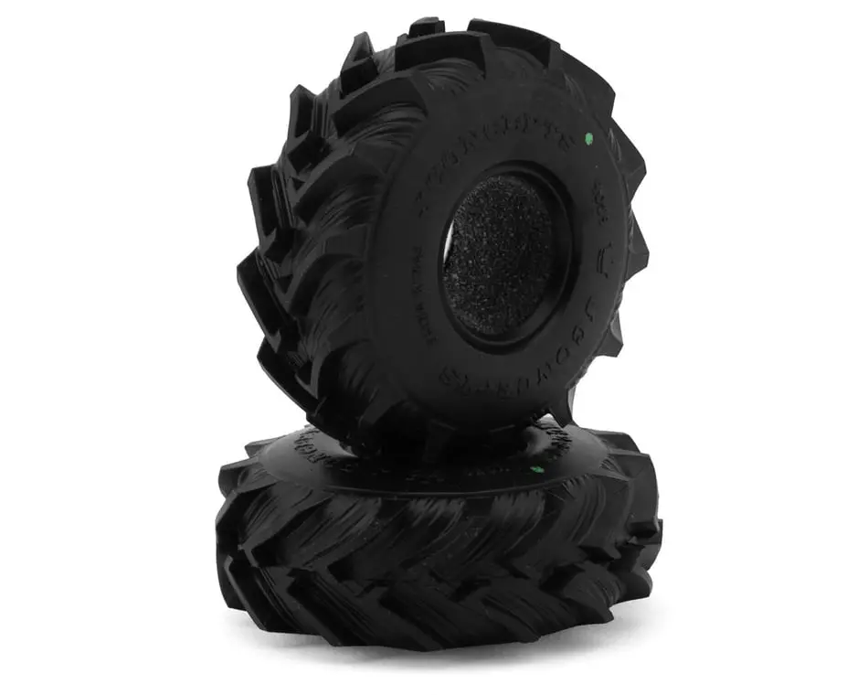 Jconcepts Fling Kings 1.0” Green Compound Micro Crawler Tires: 63Mm Od 1