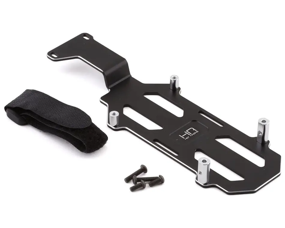 Hot Racing Aluminum Lcg Battery Mount Kit: Trx-4 1