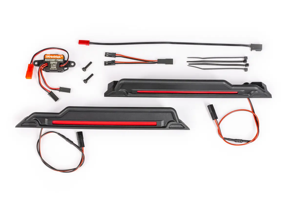 Traxxas Complete Underbody Led Light Kit W/3V Supply: Funco Sand Car 1