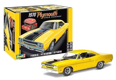 Revell 1/24 1970 Plymouth Roadrunner Model Kit 1