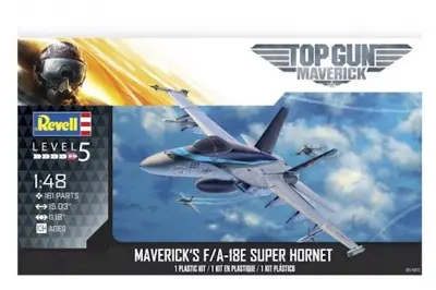 Revell 1/48 “Top Gun Maverick” F/A-18E Super Hornet Model Kit 1