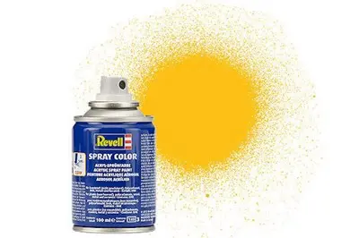 Revell Acrylic Spray Paint: Matte Yellow (100Ml) 1