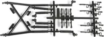 Axial Body Post Set: Scx10-Ii 1