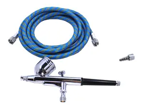 Spaz Stix Dual Action Gravity Feed Airbrush Kit 1