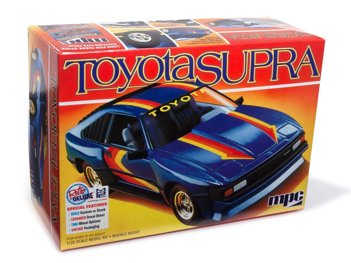 Mpc 1/25 1983 Toyota Celica Supra Plastic Model Kit 1