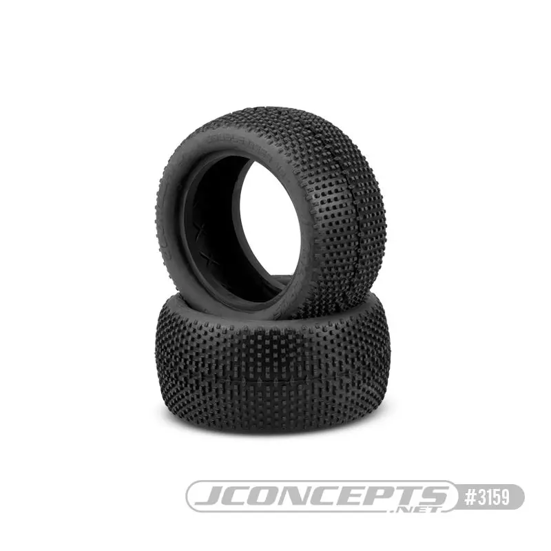 Jconcepts Double Dees V2 2.2” Buggy Rear Tires: Green Compound 1