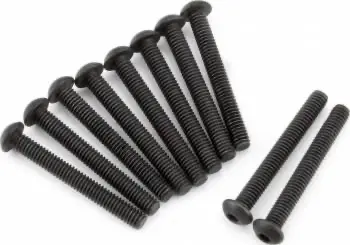 Hpi Racing Button Head Screws: M2.5X20mm (10) 1