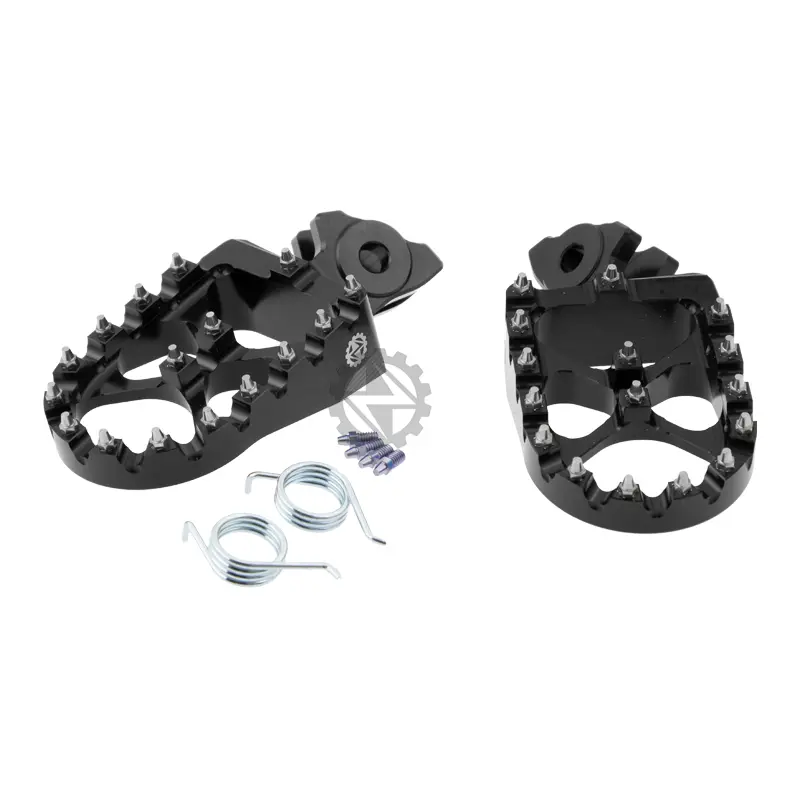Aluminum Foot Peg Extra Wide: Talaria/Surron/Eride Pro (Black) 1