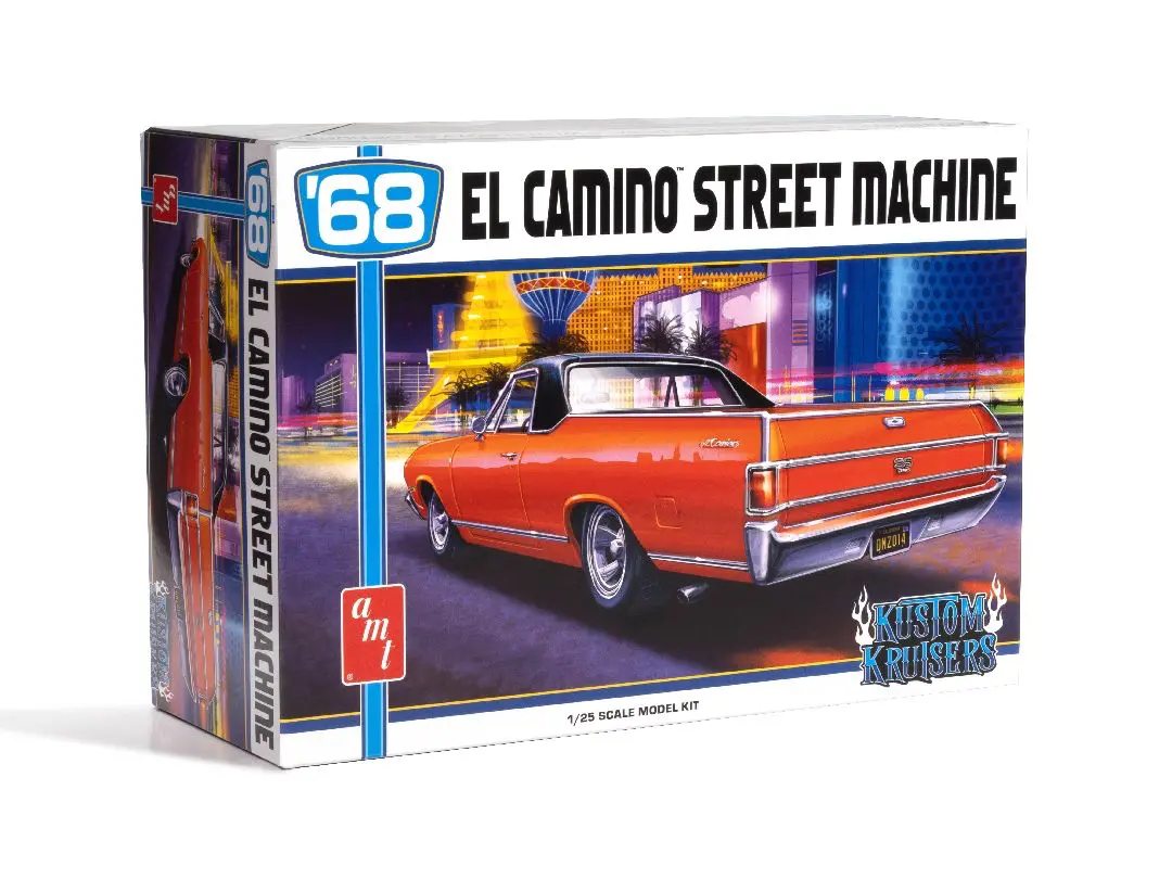 Amt 1/25 1968 El Camino Street Machine Model Kit 1