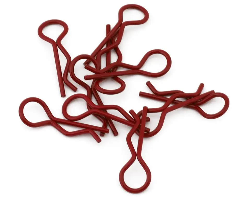 Ecopower 1/10 Body Clips: Red (10) 1
