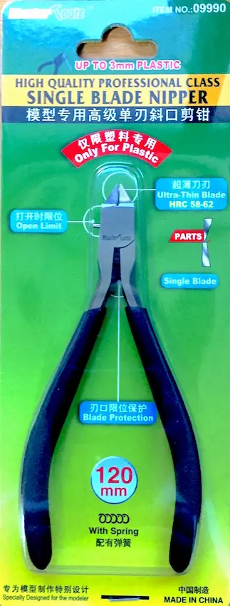 Master Tools Professional Single Blade Nippers: 120Mm 1