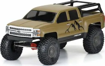 Pro-Line 2015 Chevy Silverado Clear Body: 13.9”Wb 353Mm Crawlers 1