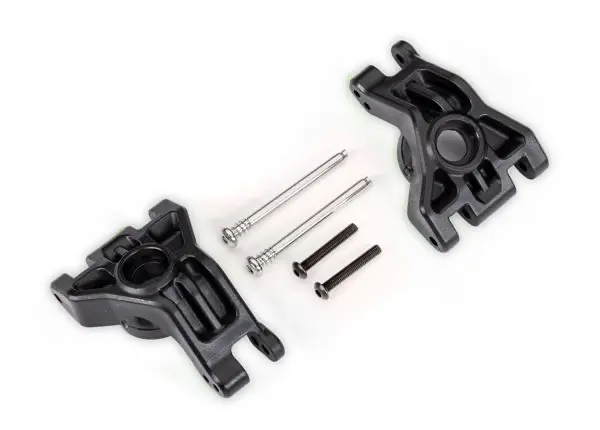 Traxxas Rear Extreme Heavy Duty Stub Axle Carriers: Black 1