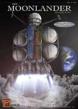 Pegasus Hobbies 1/350 The Moonlander Model Kit 1