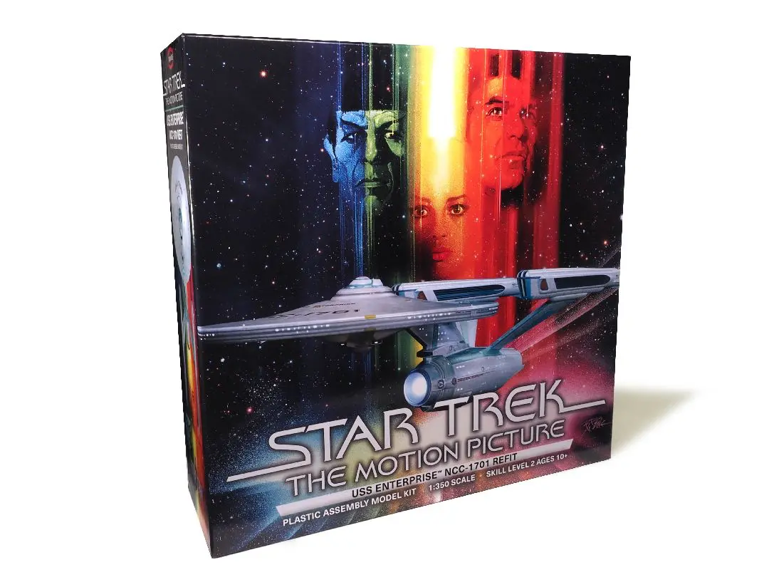 Polar Lights 1/350 Star Trek Tmp Uss Enterprise Refit Model Kit 1