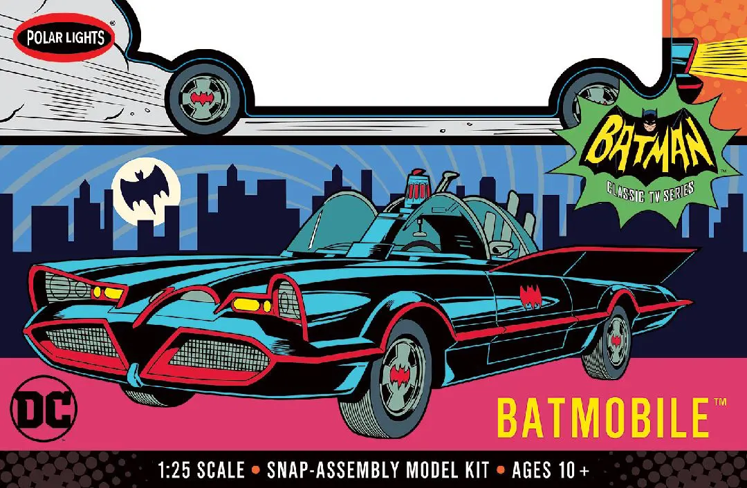 Polar Lights 1/25 Classic Batmobile Snap Model Kit 1