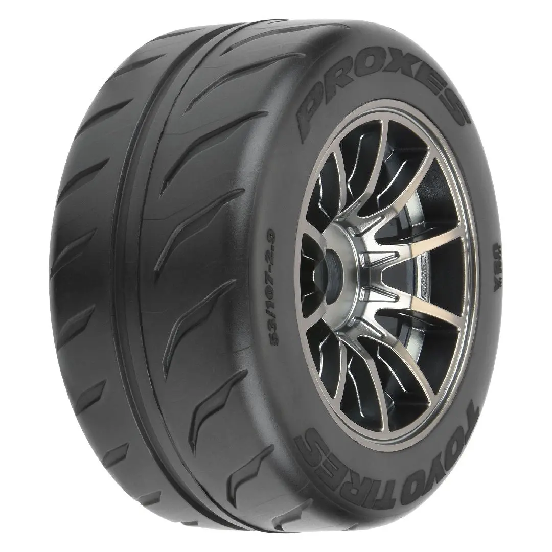 Pro-Line Toyo Proxes R888 53/107 2.9” S3 Soft Belted: Felony (Rear) 1