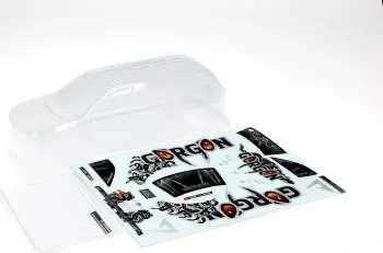Arrma Clear Body W/Decals: Gorgon 1