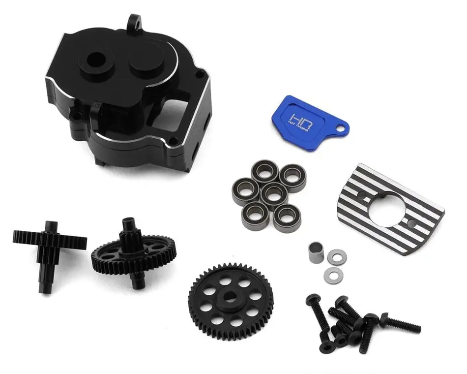 Hot Racing Ultra Low Range Crawl Transmission: Trx-4M 1