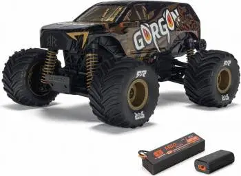 Arrma 1/16 Gorgon Grom Brushed Monster Truck Rtr: Bronze 1