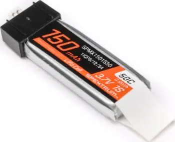 Spektrum 3.7V 150Mah 1S Lipo Battery: Jst Ph1.25 1