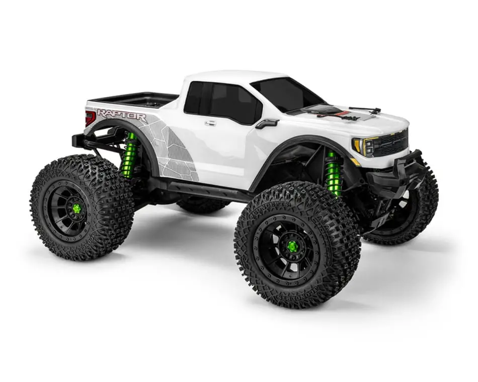 Jconcepts 2023 Ford Raptor Pretrimmed Clear Body W/Decals: X-Maxx 1