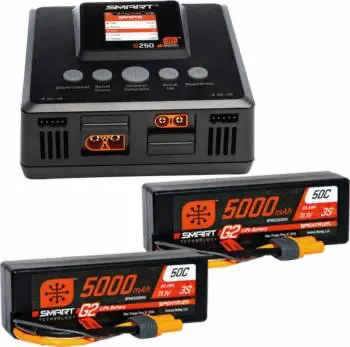Spektrum Smart G2 50C Powerstage Bundle W/S250 Charger: 6S 1