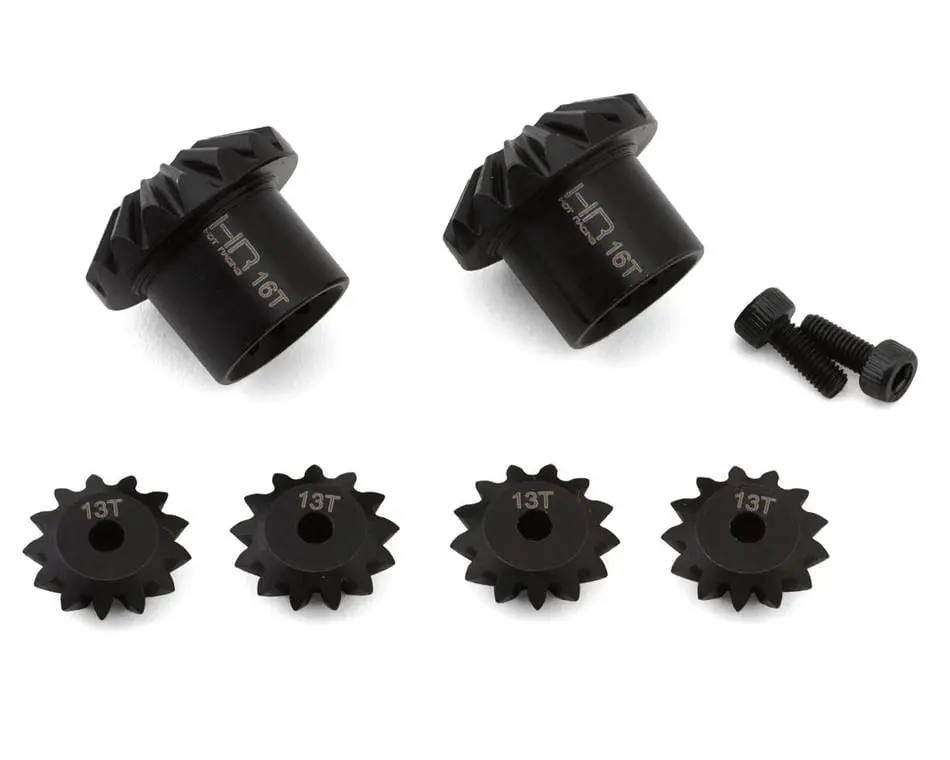 Hot Racing Hardened Steel Differential Gears: Traxxas X-Trucks 1
