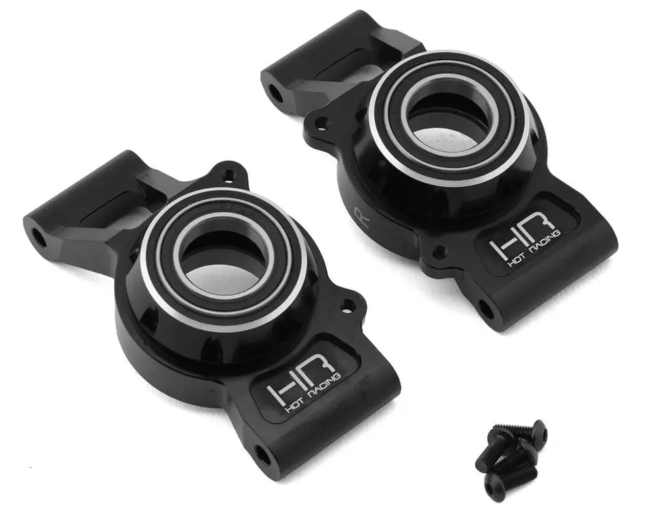 Hot Racing Aluminum Rear Oversized Bearing Stub Axle Carriers: Traxxas X-Trucks 1
