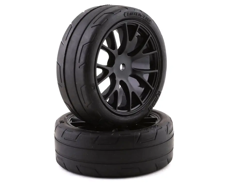 Kyosho Premounted Tc Tires Fz02: Pair 1