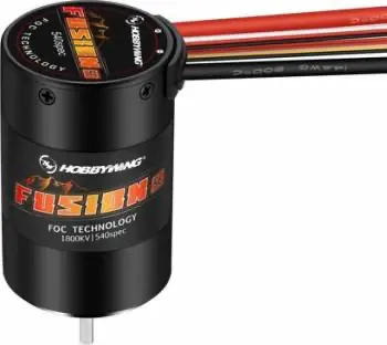 Hobbywing Quicrun Fusion Se 2-In-1 40A Brushless Crawler System: 1800Kv 1