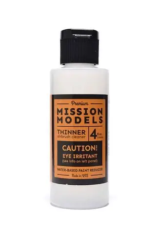 Mission Models Paint Reducer/Thinner Airbrush Cleaner (120Ml) 1