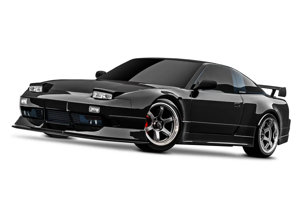 Traxxas 4Tec Drift Nissan 240Sx Rwd Rtr: Black 1