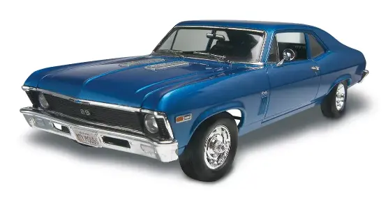 Revell 1/25 1969 Chevy Nova Ss 2’N1 Model Kit: Level 5 1