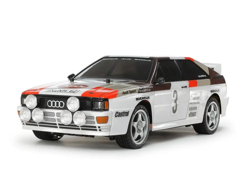 Tamiya Audi Quattro Rallye A2 1/10 4Wd Electric Rally Car Kit 1