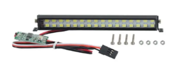 Hobby Details 1/10 Double Row Light Bar: 32 Led 5-8V (White) 1
