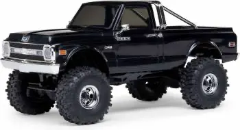 Axial 1/30 Scx30 Chevrolet K10 Brushed 4X4: Rtr B&C Incl (Black) 1